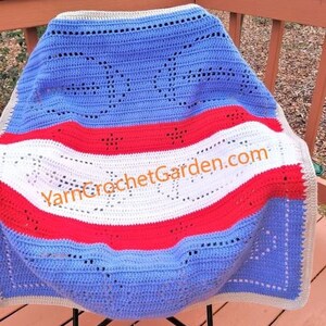 Crochet Football Blanket Pattern, Easy For Beginner, Crochet Baby Blanket Pattern, Filet Afghan, Sizes For Toddlers, Kids, Teenagers, Adults