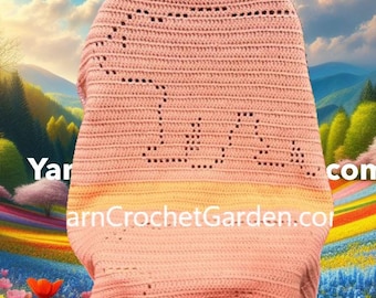 Häkeldecke Bärenjunges Anleitung: Einfach Filet Baby Afghan (Digitaler Download)