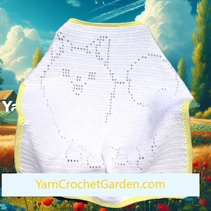 Crochet Dog Blanket Pattern Pomeranian Puppy Pom Blanket Crochet Pattern Baby Afghan Crochet Blanket Dog Fan Filet Easy Sizes For Kid Adult
