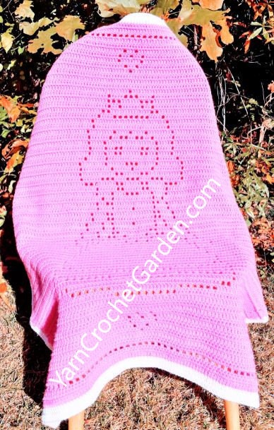 Princess Portrait Collage Crochet Afghan Kit-CST-11024