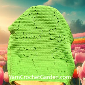 Crochet Baby Blanket Frog Baby Afghan Crochet Blanket Crochet Pattern Frog Blanket Crochet Baby Blanket Filet Easy More Sizes Kids Adults