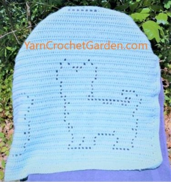Crochet Baby Blanket Pattern Puppy Dog Baby Blanket Crochet Etsy