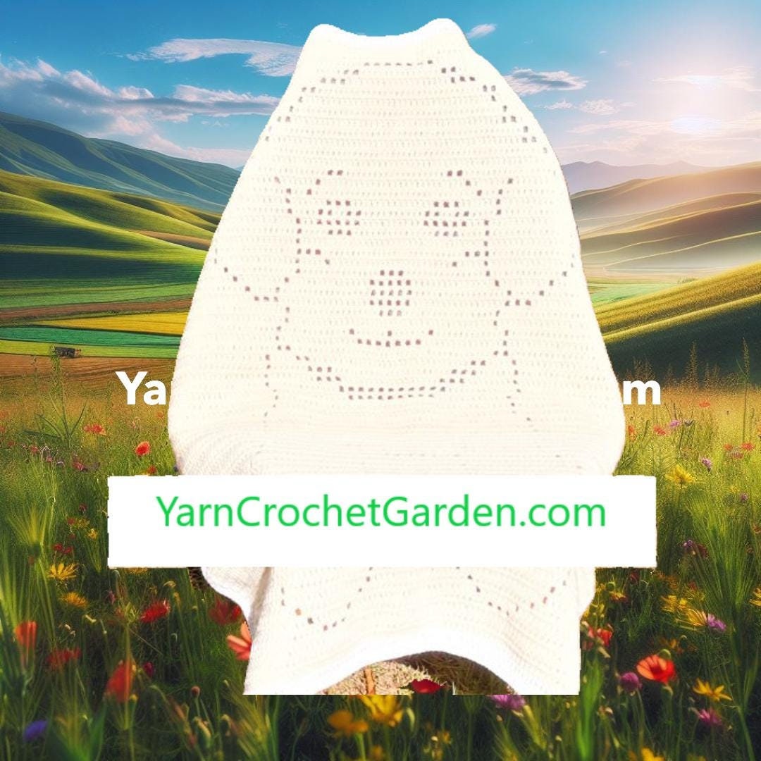 36 Poodle Crochet Patterns to Stitch Adorable Dogs, Toys, and Textured Amigurumi 29 Crochet Poodle Blanket Pattern: Easy Filet Design