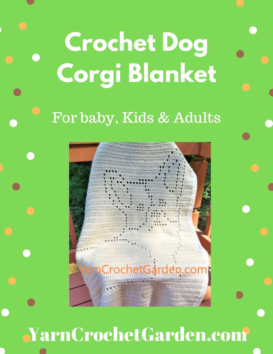 Crochet Dog Blanket Pattern Puppy Blanket More Sizes Fit Etsy