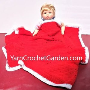 Crochet Pattern Baby Blanket Ladybug Baby Afghan Crochet Blanket Crochet Patterns Filet Blanket Crochet Girl Blanket For Kids Adults image 4