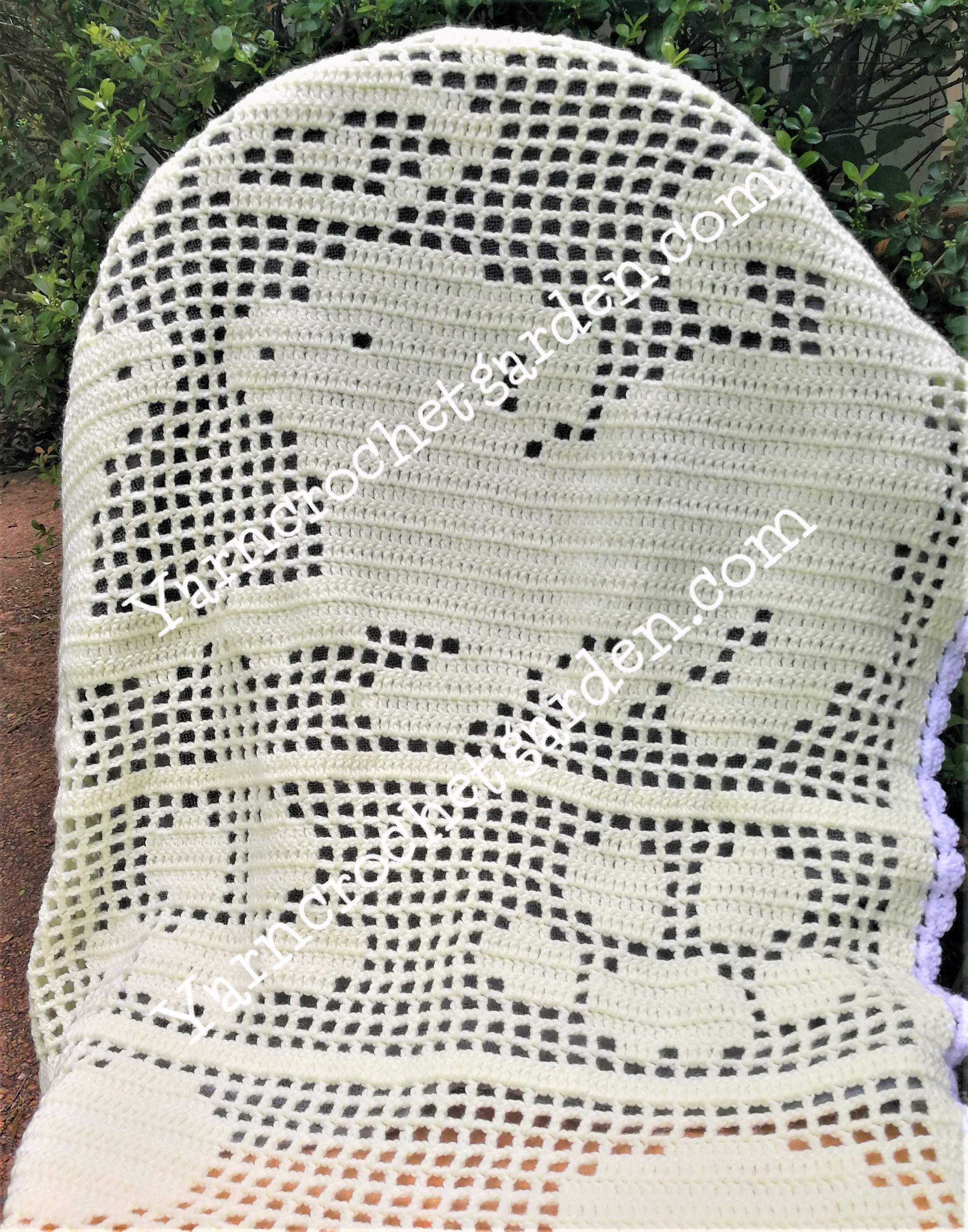 Crochet Patterns Blanket Puppy Dog 