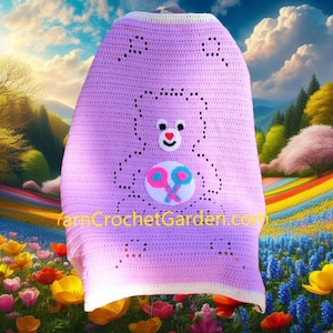 Crochet Bear Blanket Pattern Crochet Baby Blanket Crochet Girl Blanket Crochet Pattern Baby Afghan Crochet Blanket Easy More Sizes Kid adult