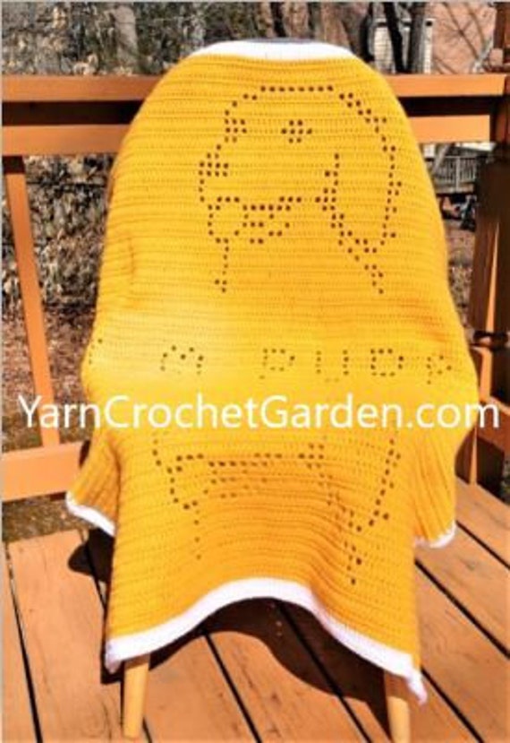 Crochet Blanket Afghan Pattern Dog 