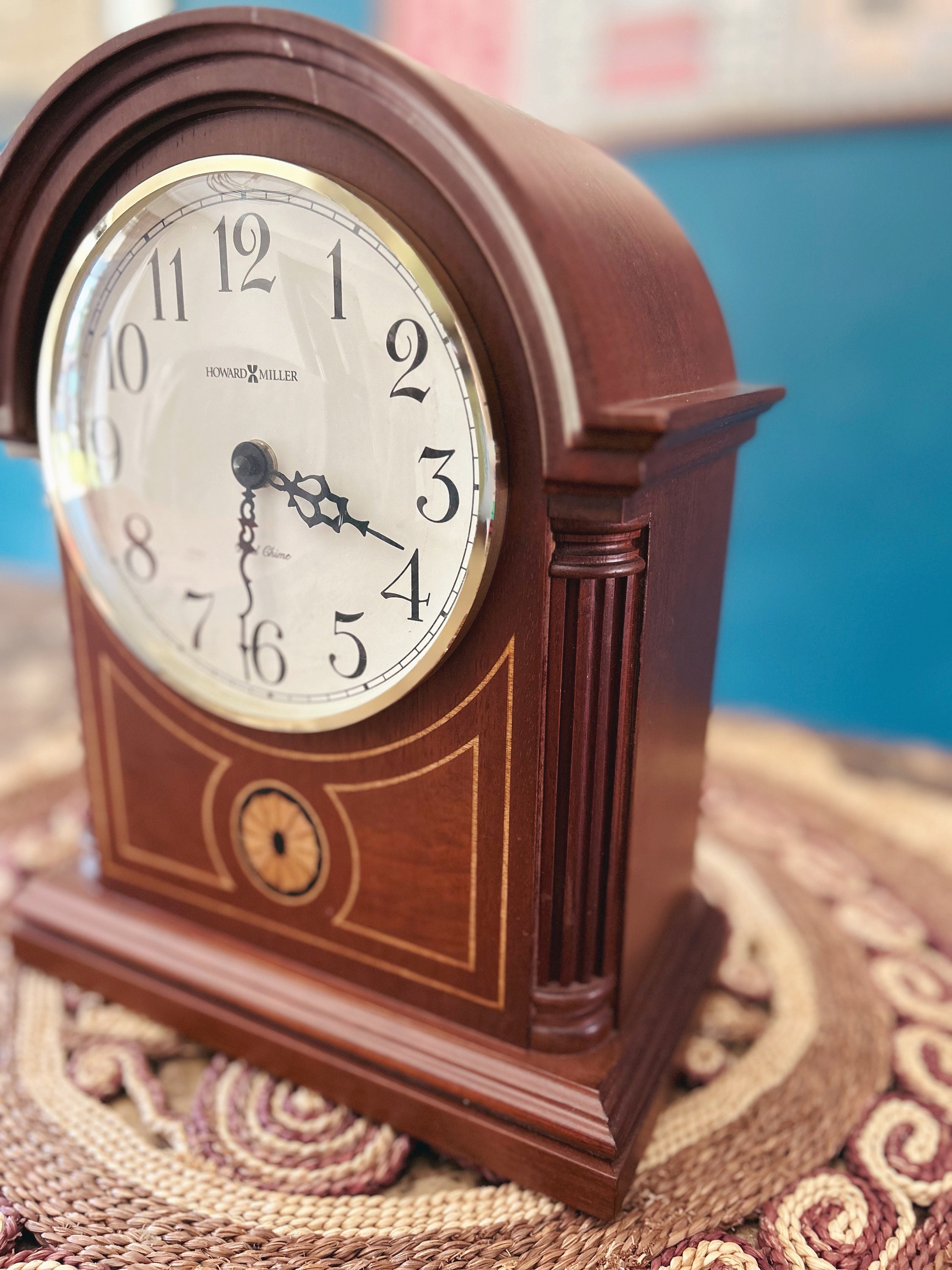 Howard Miller Barrister Mantel Clock Etsy