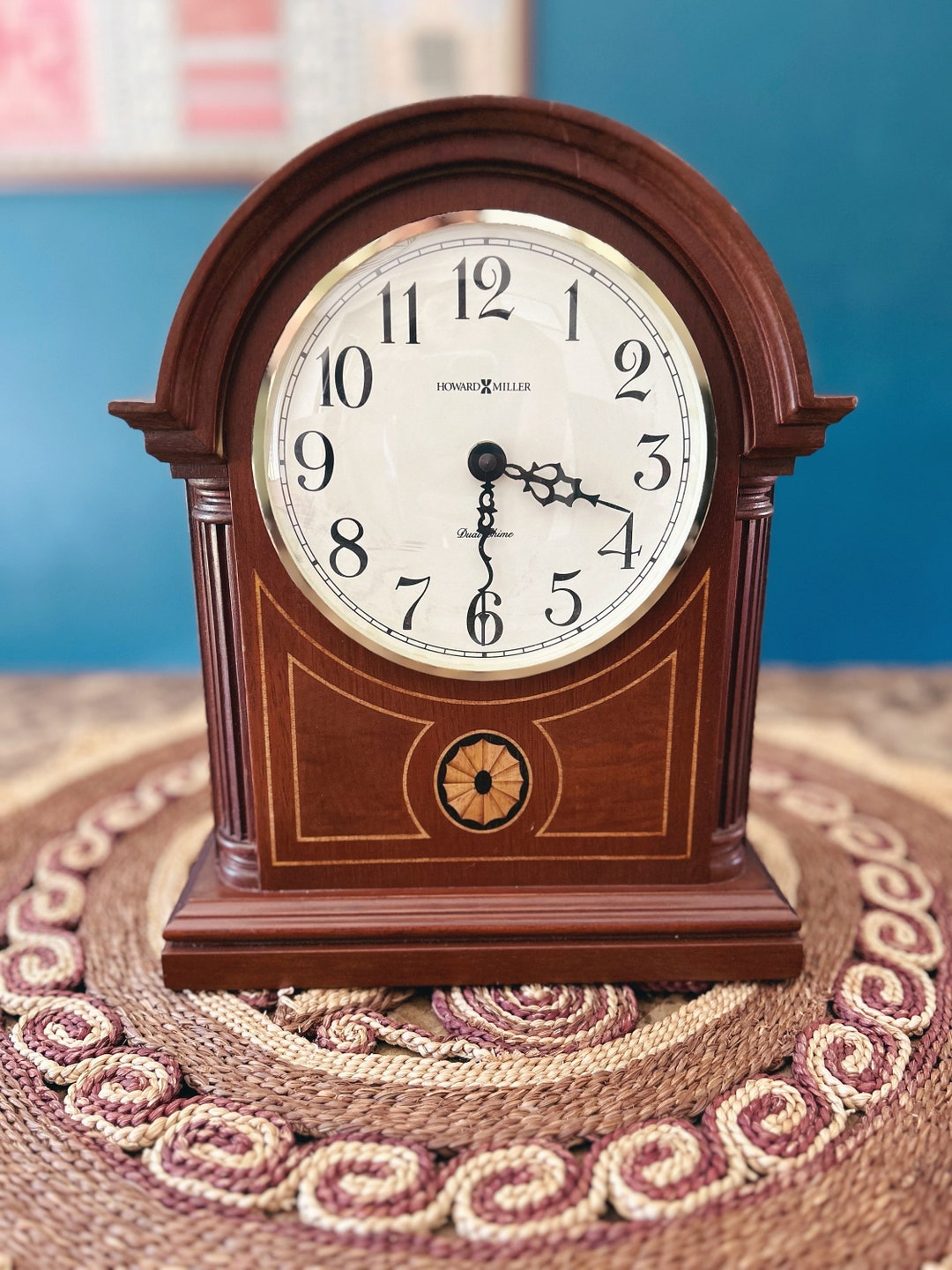 Howard Miller Barrister Mantel Clock Etsy