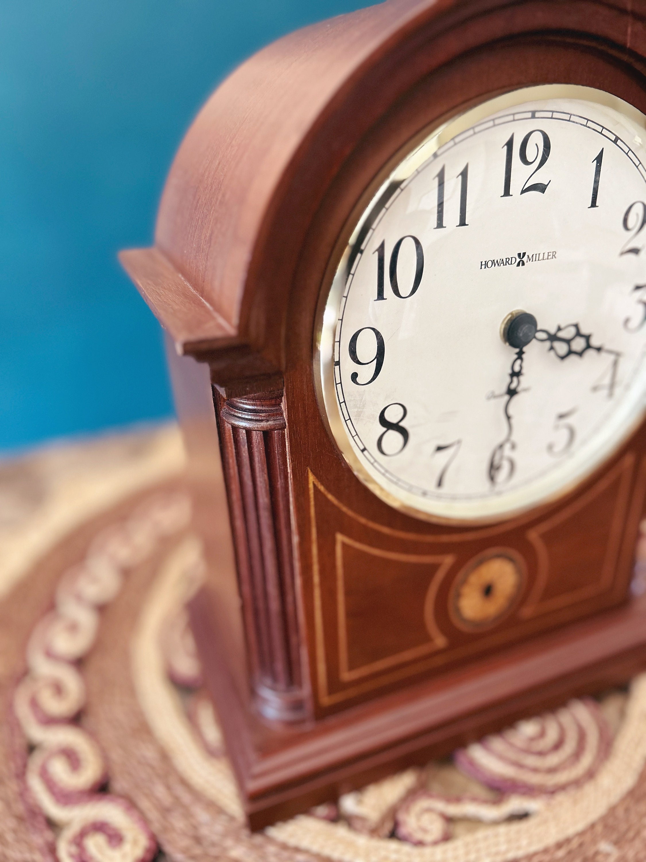 Howard Miller Barrister Mantel Clock Etsy