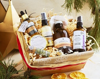 Natural and Organic Wellness Gift Box