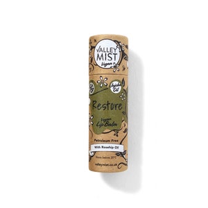 Valley Mist Restore Vegan Lip Balm es el regalo perfecto para cero residuos