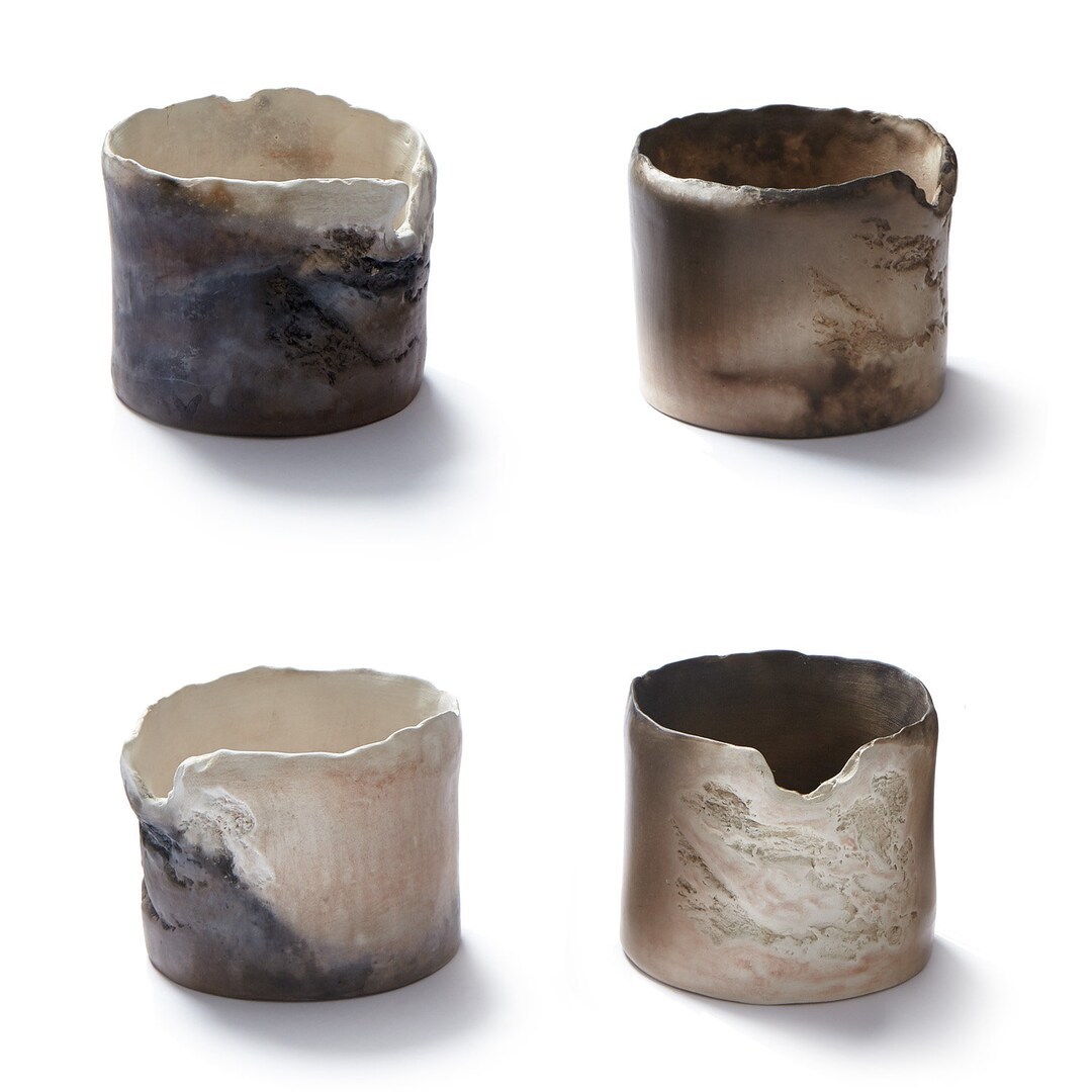 Ceramic Pot Holder for Reusable Cloth Facial Wipes With Unique Etsy