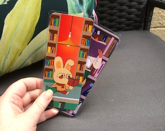 Mysiga biblioteksbokmärken