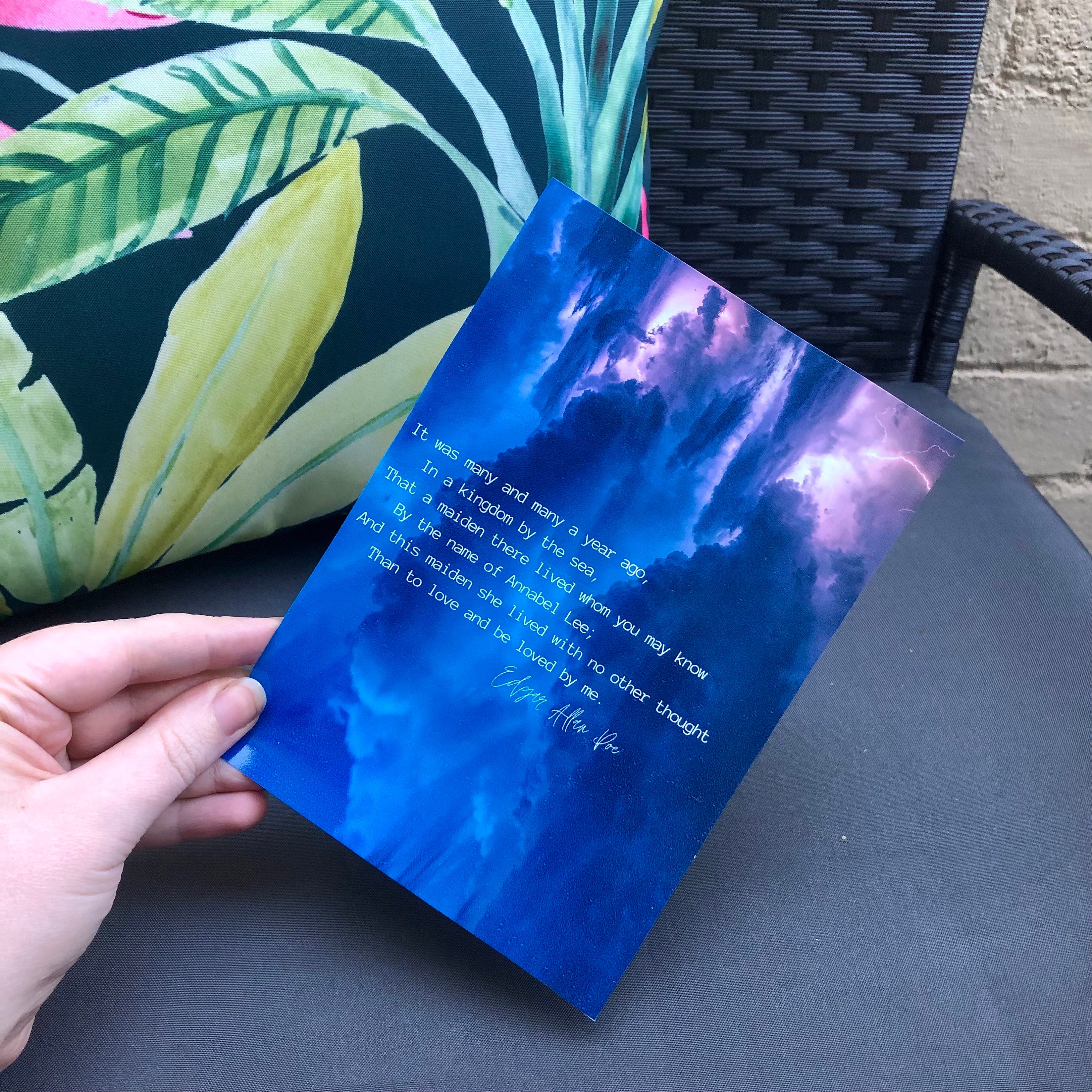 Edgar Allan Poe “Annabel Lee” Art Print, image size:3000x3000