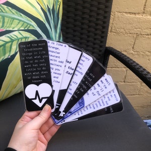 Series of Unfortunate Events Bookmarks | Lemony Snicket Bookmarks | Book Accessories | Gifts for Book Lovers | Bookmarks for Readers