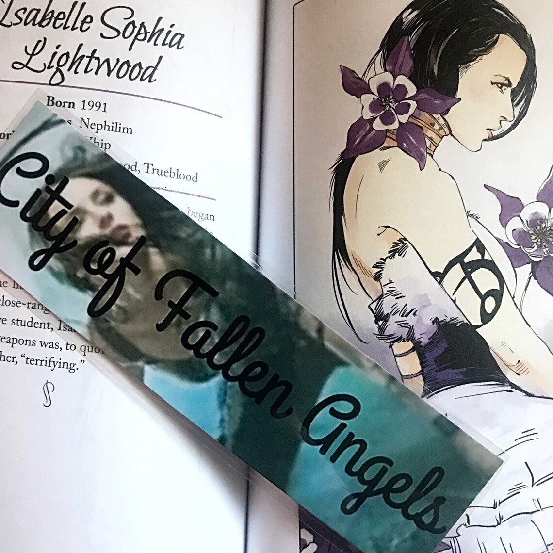 Mortal Instruments Bookmarks Inspired By Cassandra Clare s Etsy