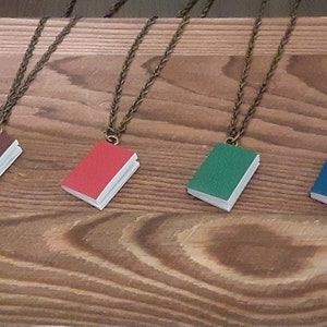 Book Necklaces