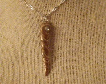 Unicorn horn necklace