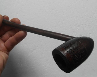 Legendary Collectible Functional Gandalf Churchwarden Smoking Pipe made of 3000 Years Bog Oak 9.5"/24cm Classic Lord of the Rings Art Studio