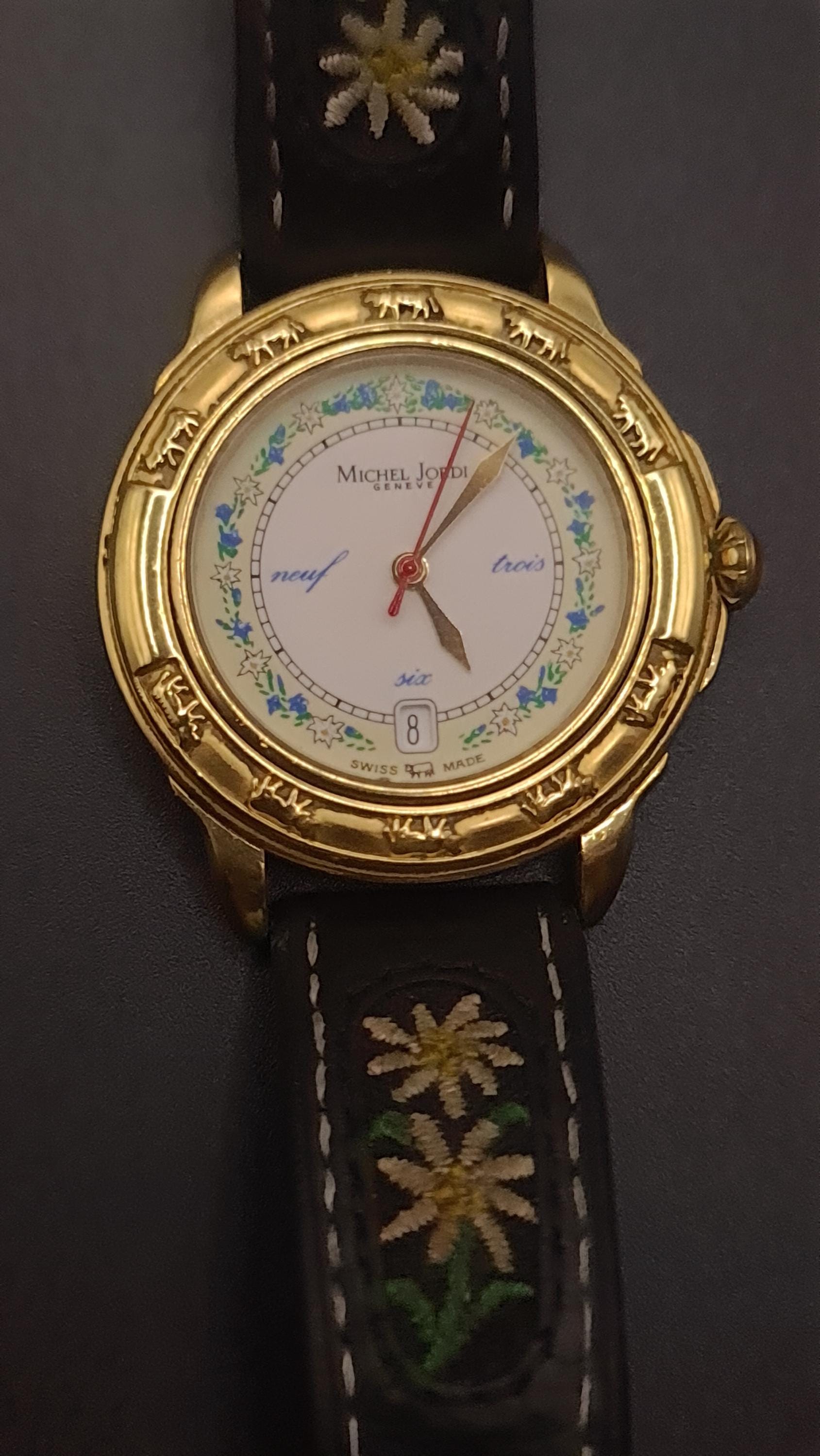 ミシェルジョルディ　ヴィンテージ　時計 Vintage michel jordi - Etsy 日本