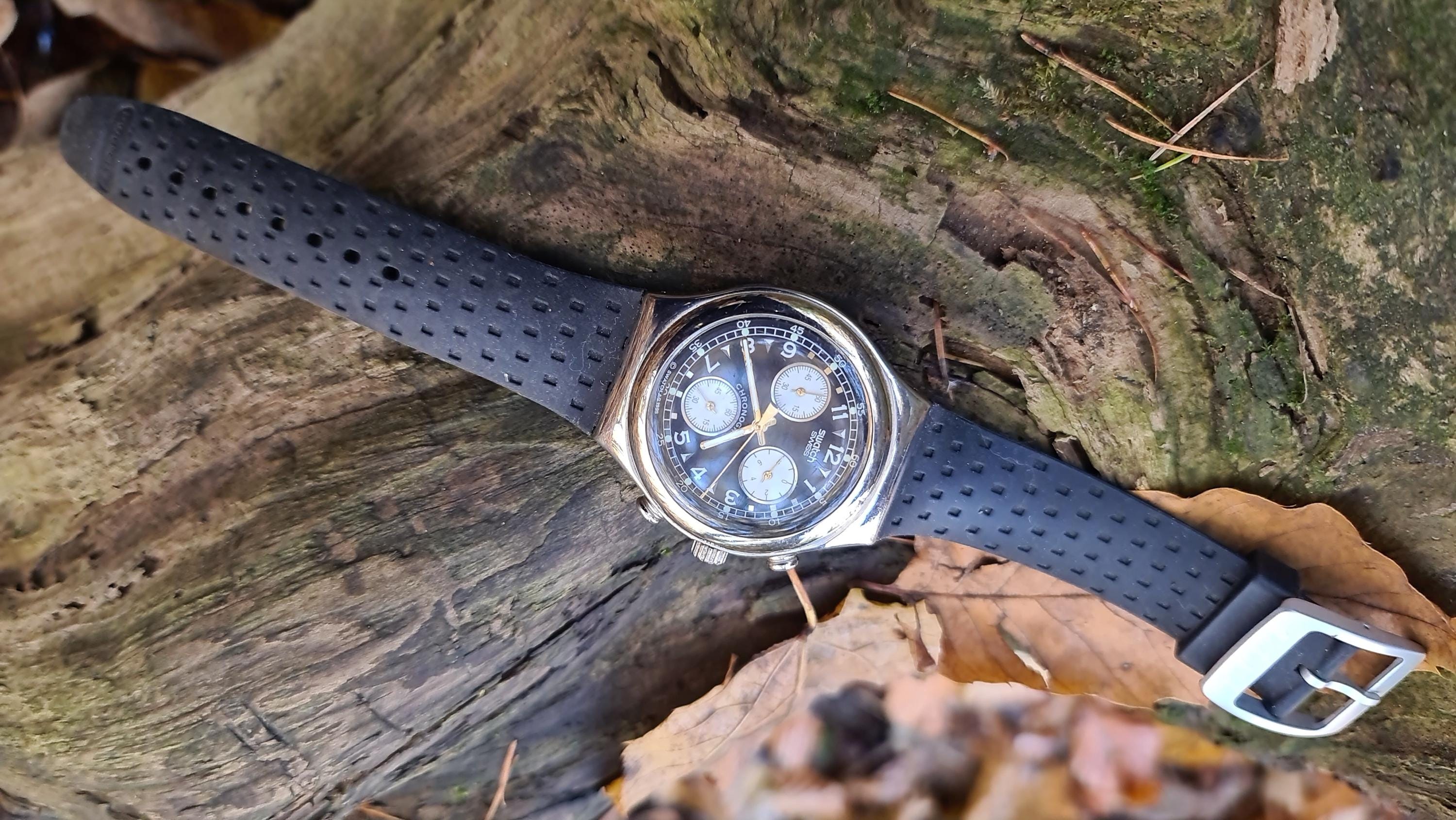 Rare Классический винтажный 1995 Swatch Irony Swiss AG Chronograph