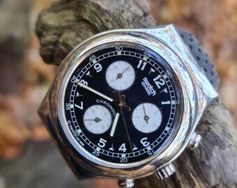 Rare Классический винтажный 1995 Swatch Irony Swiss AG Chronograph