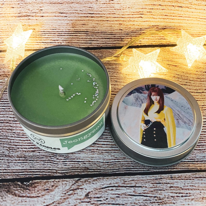 Jeongyeon 4OZ Scented Candle Twice Kpop Soy Candle Kpop image 0