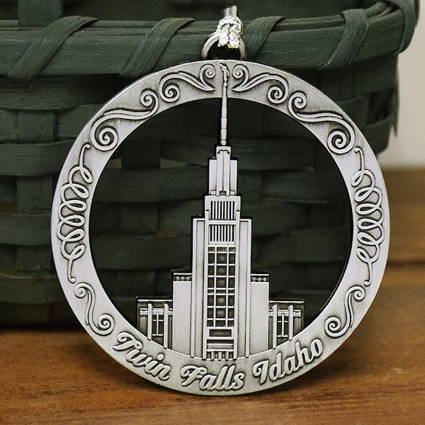 Twin Falls Idaho LDS Temple Ornament endowment sealing temple wedding bridesmaid groomsman missionary gift latter-day saints