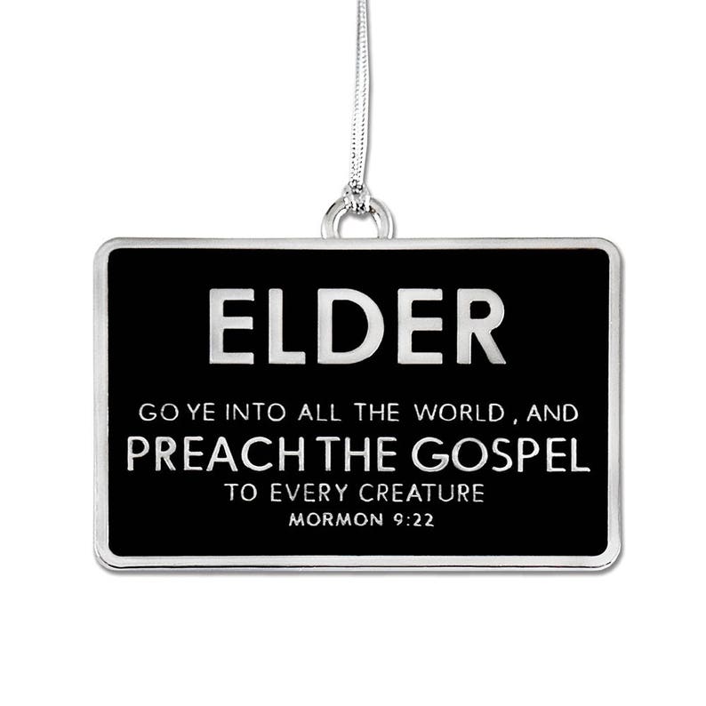 Elder Missionary Badge Ornament LDS Missionary Etsy