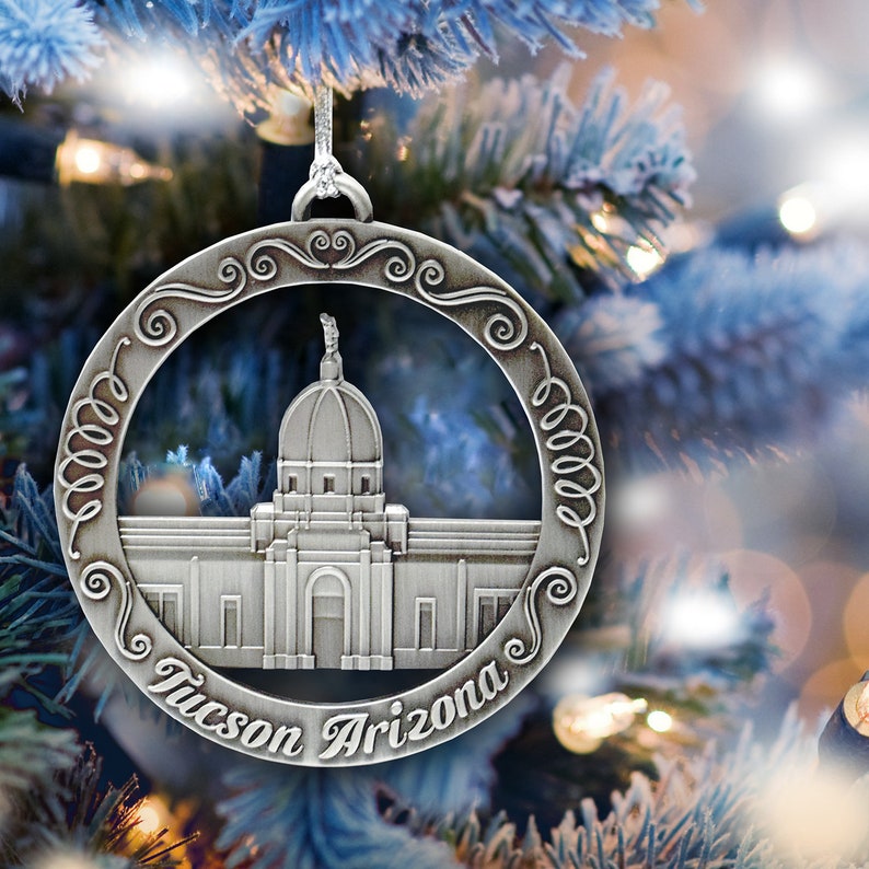 TUCSON ARIZONA Temple Ornament Temple Wedding Sealing Etsy