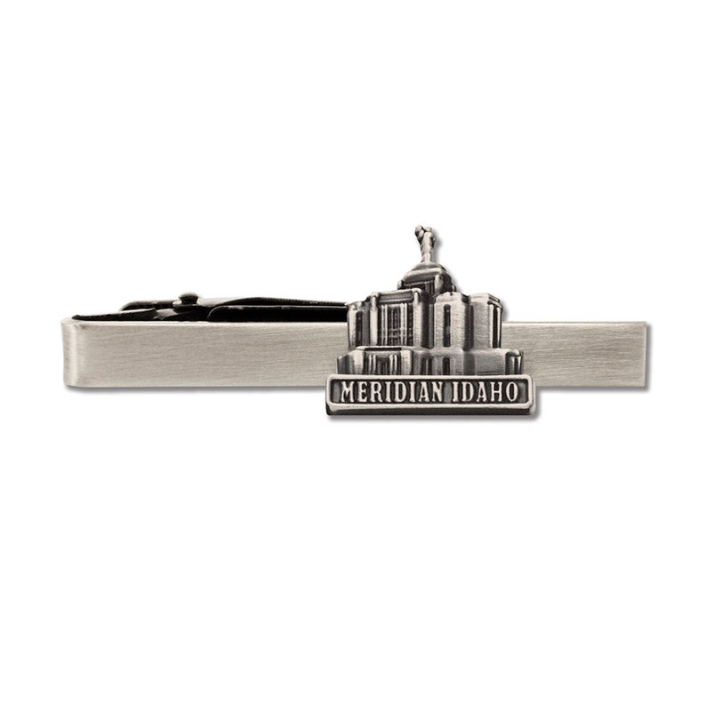 Meridian Idaho Temple pin silver or gold finish Lapel pin