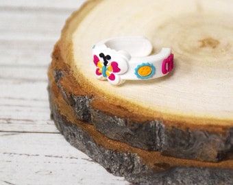 CTR Butterfly Kids Adjustable Ring - Choose The Right Primary Baptism Church of Jesus Christ of Latter-day Saints