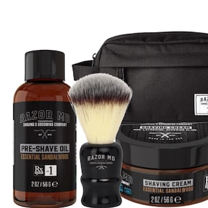 4 Piece Men's Shaving Gift Set--HUGE Savings!