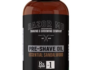 The BEST men's Pre-shave Oil - American Made --HUGE Savings!