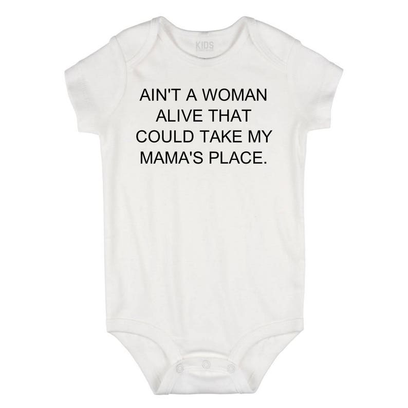 Kids Streetwear Ain/'t A Woman Alive Infant One Piece Snapsuit Bodysuit