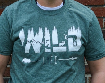 WILDlife camiseta, manga larga, sudadera con capucha