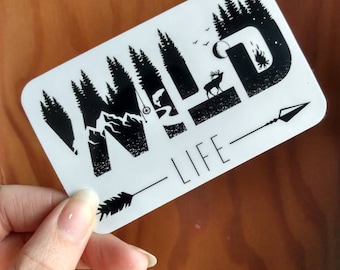 Calcomanía de vinilo WILDlife