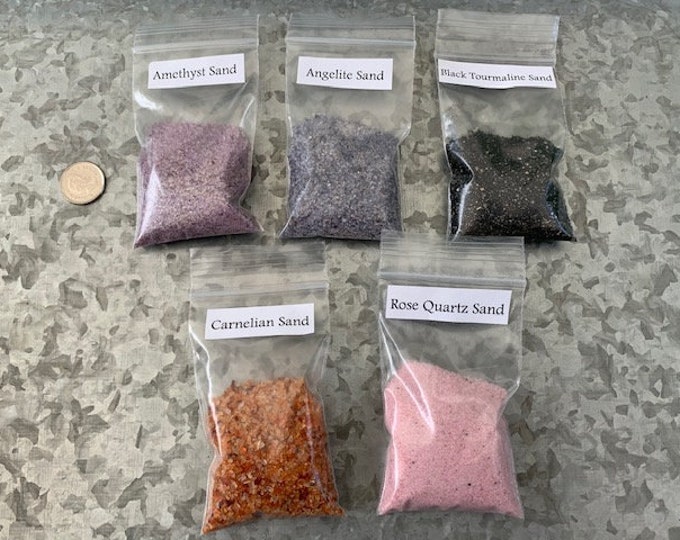 BULK 300 grams Crystal Sand, Sand, zen, magic, spells, weddings