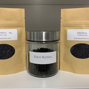 Elderberry, whole, herbal, natural, tea, botanical, wildcrafted