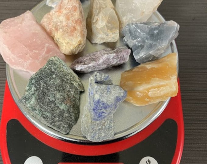 Raw Crystals, Natural, 1 pound, Bulk