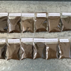 Powdered Incense, Meditation, Spells, Pagan, Wicca