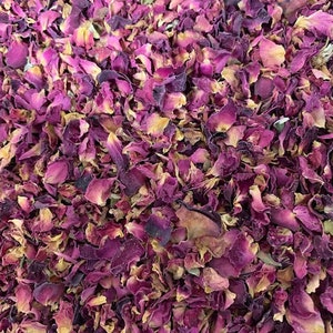 Red Rose Petals, herbal, natural, tea, botanical, wildcrafted