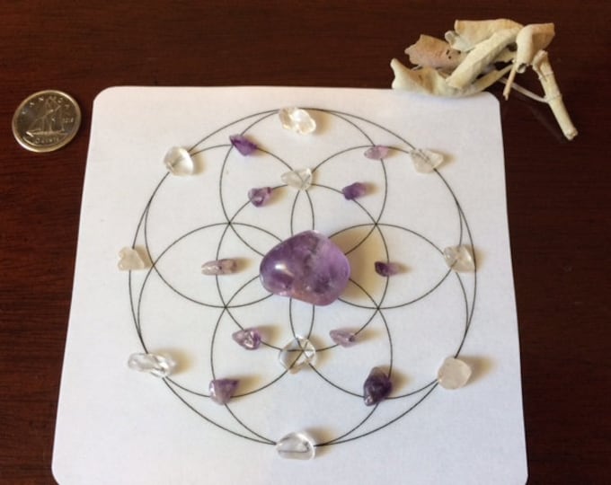 Mini Crystal Grid, Align with Your Intention