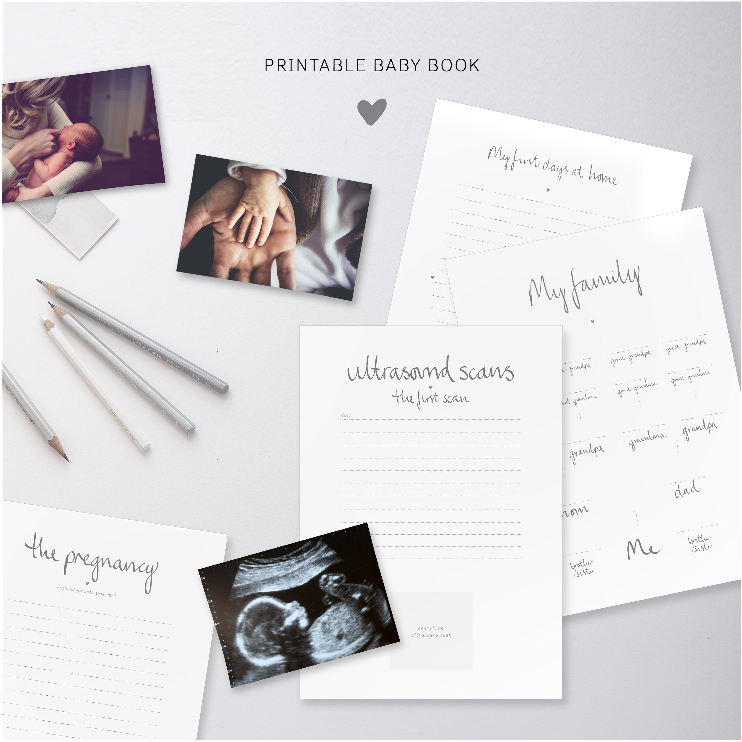 Baby Book Template Baby Book Template