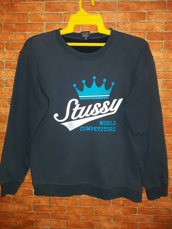 Stussy sweatshirt etsy Clearance