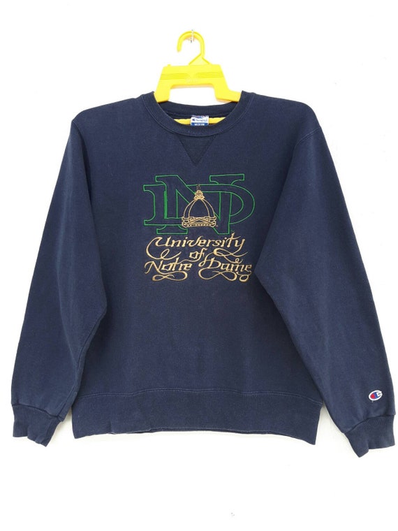 notre dame champion crewneck