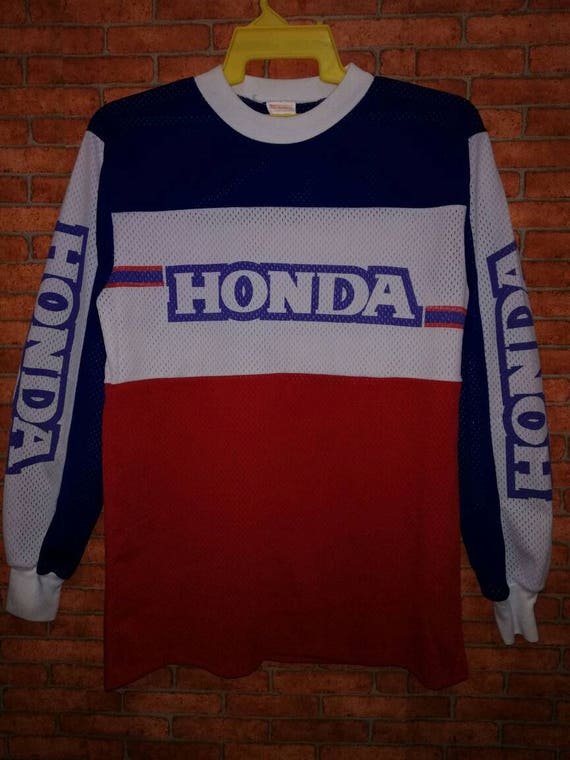 vintage honda motocross jersey