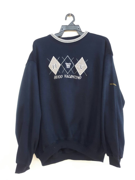 Vintage Hugo Valentino Sweatshirt Unisex Italian Designer | Etsy Singapore